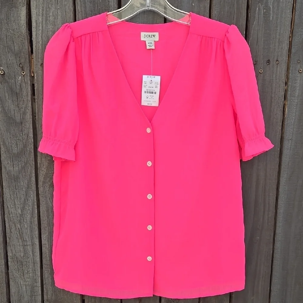 J. Crew Pink Women's Top